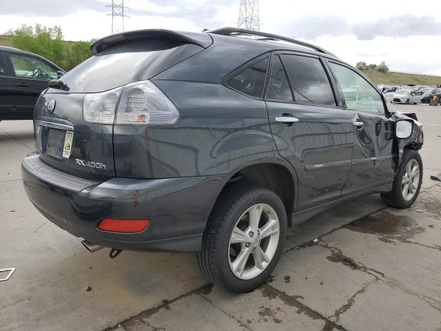 LEXUS RX 400H 2008 charcoal  hybrid engine JTJHW31U982044452 photo #4