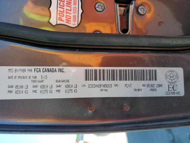 2015 DODGE CHARGER SX - 2C3CDXHG9FH856319