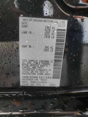 2024 NISSAN ALTIMA SR - 1N4BL4CVXRN347386