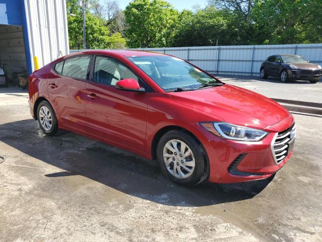 Vin: kmhd74lf4hu394347, lot: 57618195, hyundai elantra se 20174