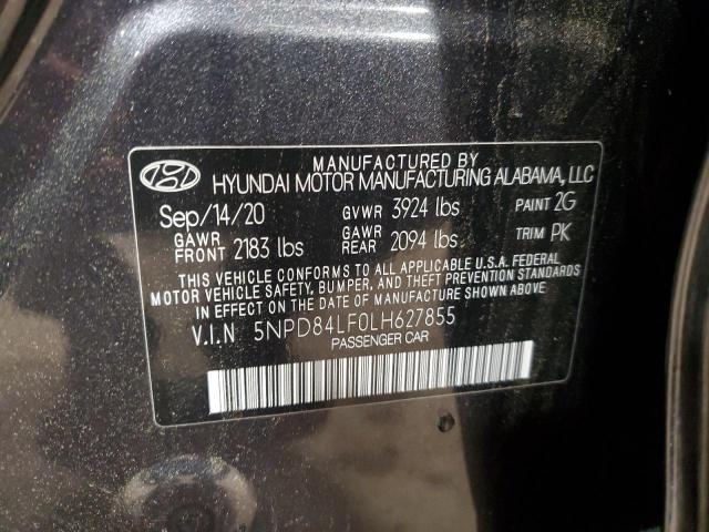2020 HYUNDAI ELANTRA SE - 5NPD84LF0LH627855