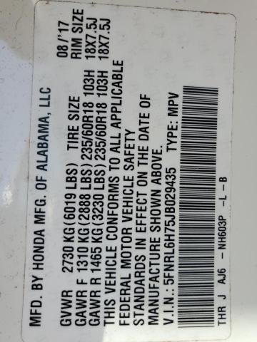 2018 HONDA ODYSSEY EX - 5FNRL6H75JB029435