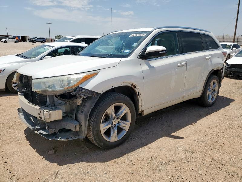 Vin: 5tdykrfh5es020232, lot: 58124085, toyota highlander limited 2014 img_1