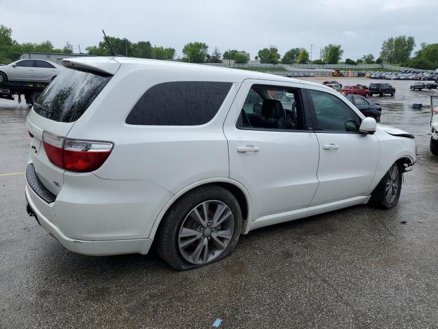 DODGE DURANGO R/ 2013 white  gas 1C4SDHCT5DC682136 photo #4