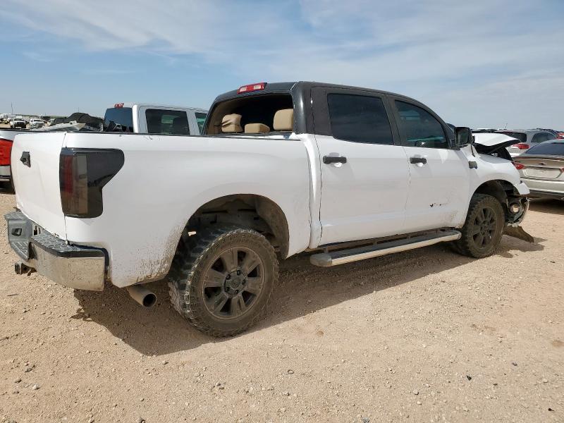 TOYOTA TUNDRA CRE 2007 white crew pic gas 5TBEV54137S462818 photo #4