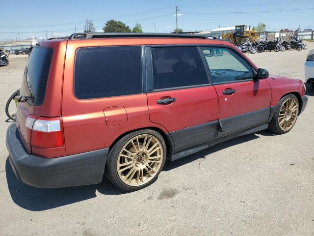 SUBARU FORESTER L 2001 red  gas JF1SF63551H752142 photo #4