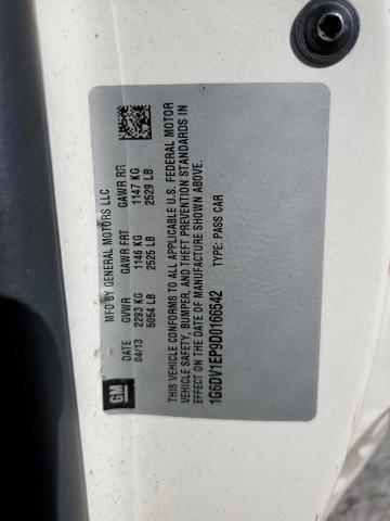 2013 CADILLAC CTS-V - 1G6DV1EP9D0166542