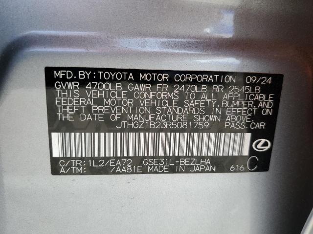2024 LEXUS IS 350 F S - JTHGZ1B23R5081759