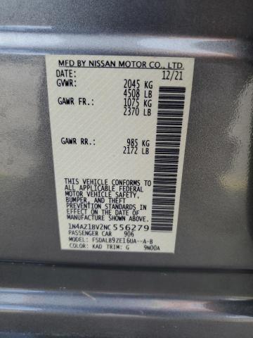 2022 NISSAN LEAF S 1N4AZ1BV2NC556279