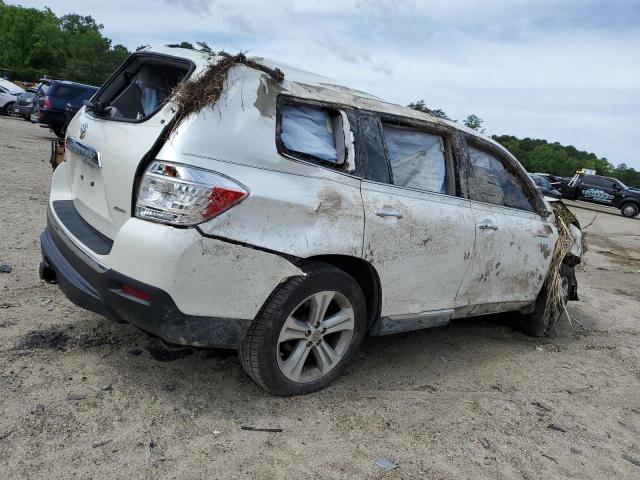 Vin: 5tddk3eh2bs065699, lot: 57213085, toyota highlander limited 20113