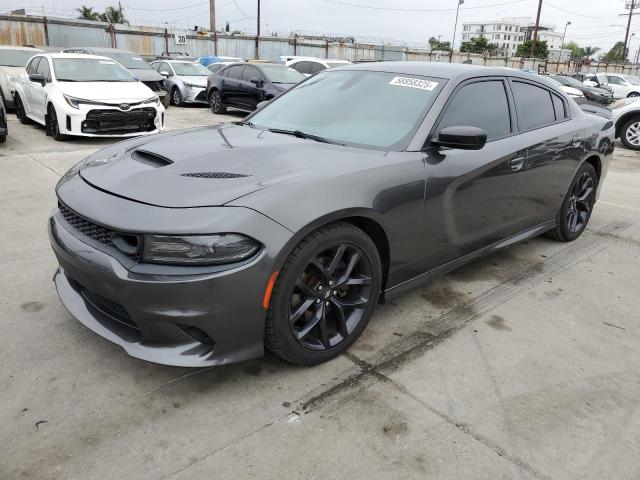 DODGE CHARGER R/ 2020 gray  gas 2C3CDXCTXLH183542 photo #1