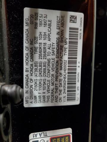 2020 HONDA CR-V EXL - 2HKRW2H8XLH659352