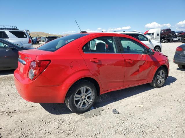 CHEVROLET SONIC LT 2015 red  gas 1G1JC5SH9F4205077 photo #4