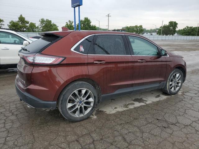 Vin: 2fmtk4k81fbb65785, lot: 58705465, ford edge titanium 20153