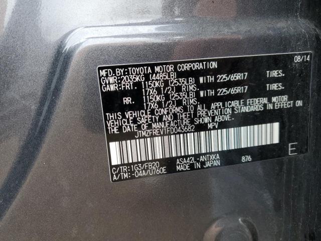 2015 TOYOTA RAV4 LE - JTMZFREV1FD043682