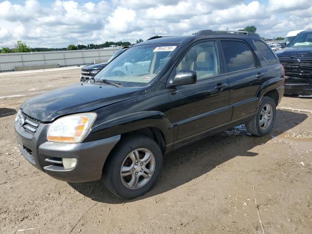 KIA NEW SPORTA 2006 black  gas KNDJF723067262474 photo #1