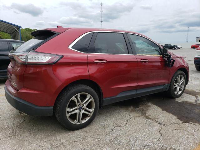Vin: 2fmpk4k9xfbb74740, lot: 55529335, ford edge titanium 20153