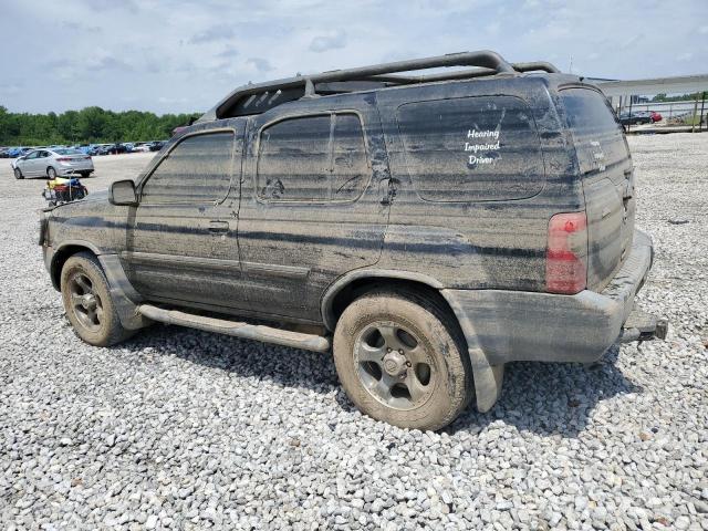 NISSAN XTERRA SE 2002 black  gas 5N1MD28T22C606087 photo #3