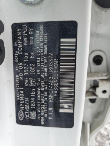 2015 HYUNDAI ACCENT GLS KMHCT4AE3FU803372