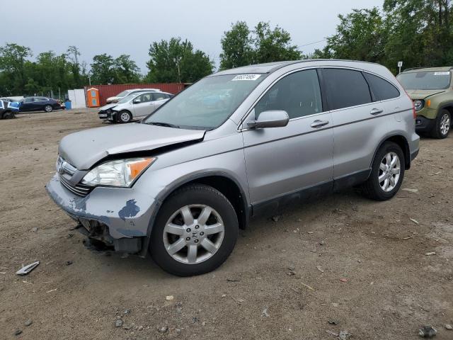 HONDA CR-V EXL 2007 silver  gas JHLRE48757C109566 photo #1