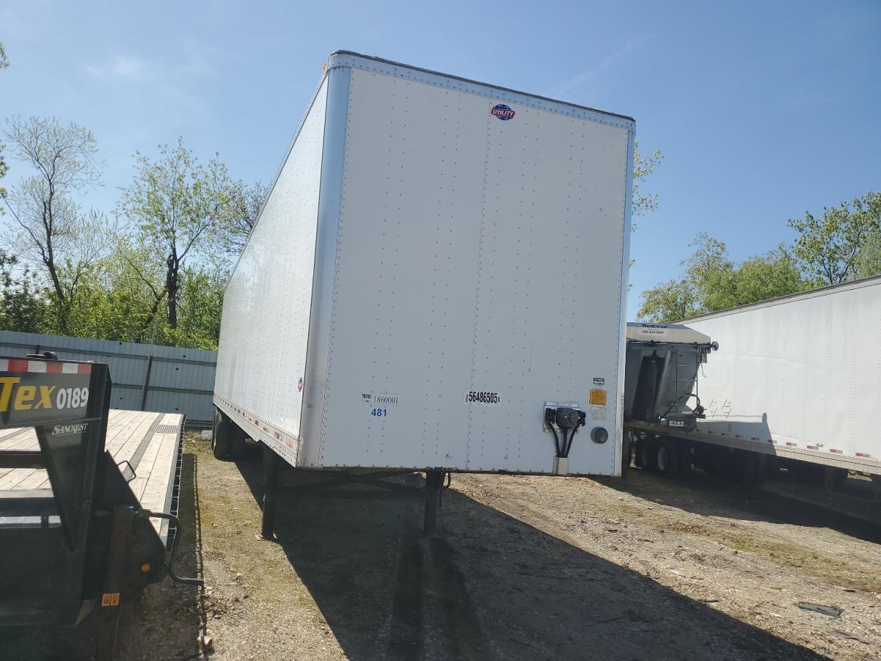  Salvage Utility Trailer