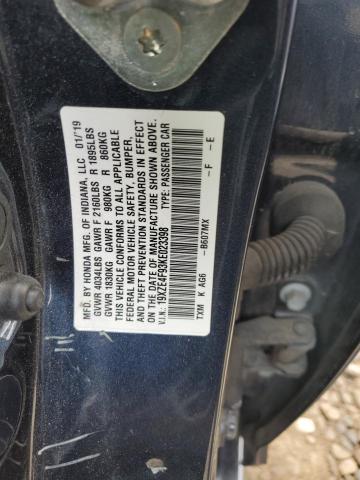 2019 HONDA INSIGHT TO 19XZE4F93KE023398