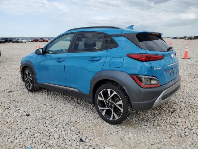 Vin: km8k5ca31nu776220, lot: 55323525, hyundai kona limited 20222
