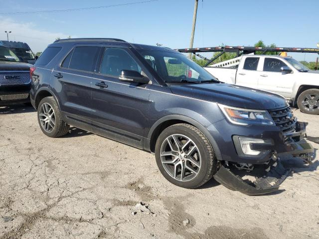 Vin: 1fm5k8gt2hgd82948, lot: 57277915, ford explorer sport 20174