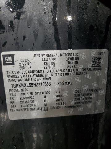 2017 GMC ACADIA DEN - 1GKKNXLS5HZ310558