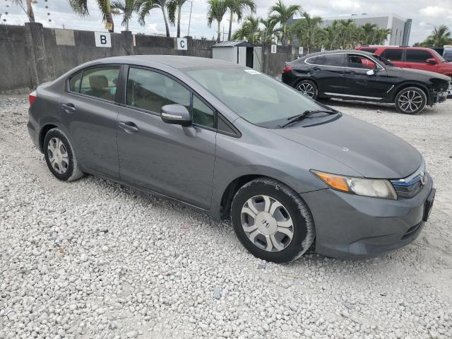 Vin: jhmfb4f34cs002810, lot: 55030365, honda civic hybrid l 20124