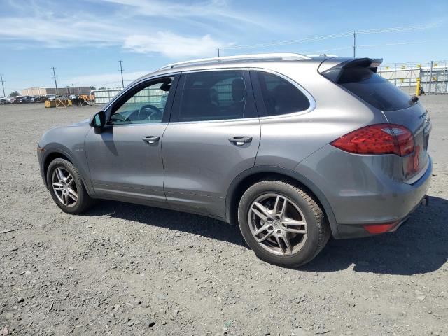PORSCHE CAYENNE S 2011 silver 4dr spor hybrid engine WP1AE2A29BLA93571 photo #3