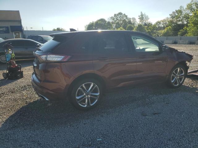 Vin: 2fmtk4apxfbb80195, lot: 57816815, ford edge sport 20153