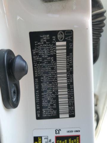 2011 TOYOTA COROLLA BASE - 2T1BU4EE2BC659697
