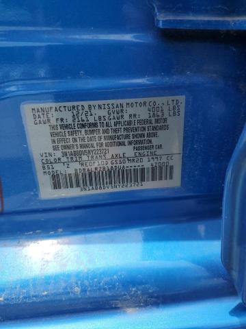 2022 NISSAN SENTRA SR 3N1AB8DV5NY223721