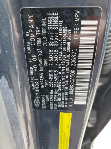2019 HYUNDAI KONA ULTIM - KM8K5CA50KU236371