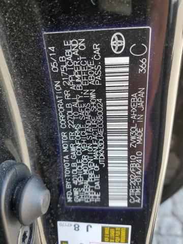 2014 TOYOTA PRIUS - JTDKN3DU4E0380024