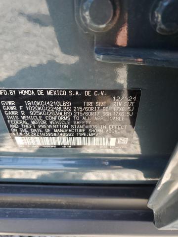 2025 HONDA HR-V LX 3CZRZ1H39SM740562