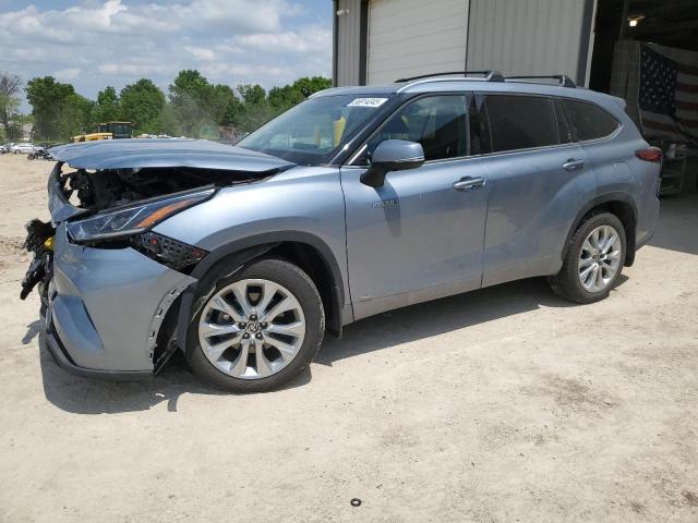 Vin: 5tdxbrch7ms065638, lot: 56914045, toyota highlander hybrid limited 2021 img_1