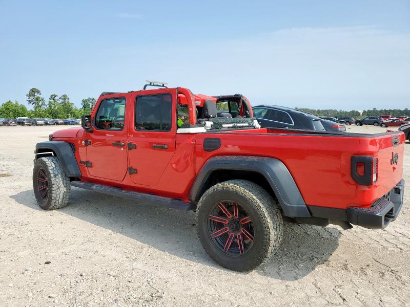 JEEP GLADIATOR 2020 red  gas 1C6HJTAG4LL143833 photo #3