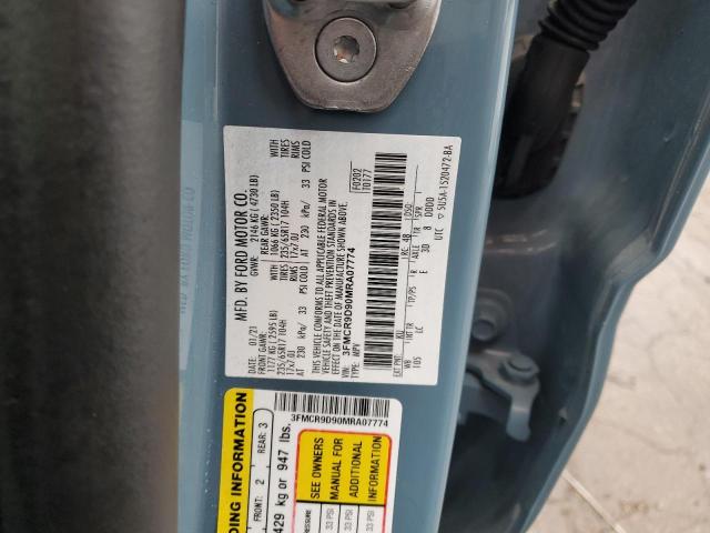 2021 FORD BRONCO SPO - 3FMCR9D90MRA07774