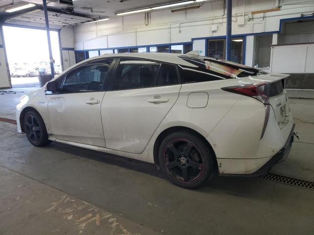 TOYOTA PRIUS 2018 white  hybrid engine JTDKARFU6J3062054 photo #3