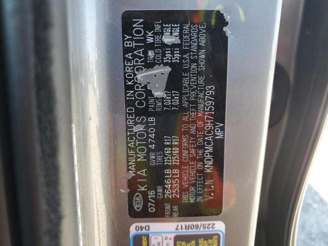 2017 KIA SPORTAGE L - KNDPMCAC9H7159793