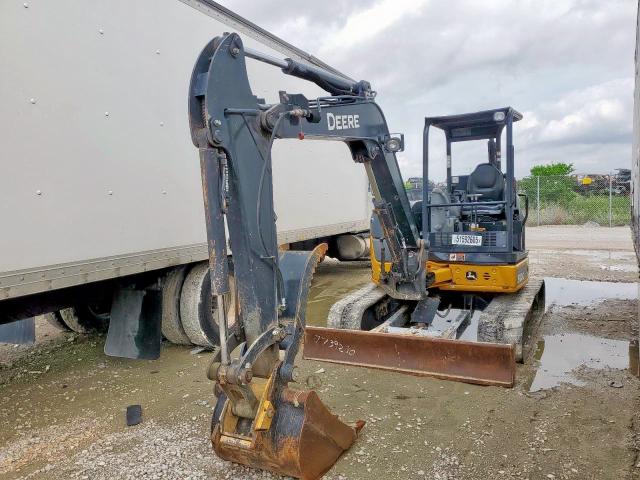 JOHN DEERE 50G 2019 yellow   1FF050GXCKH291052 photo #3
