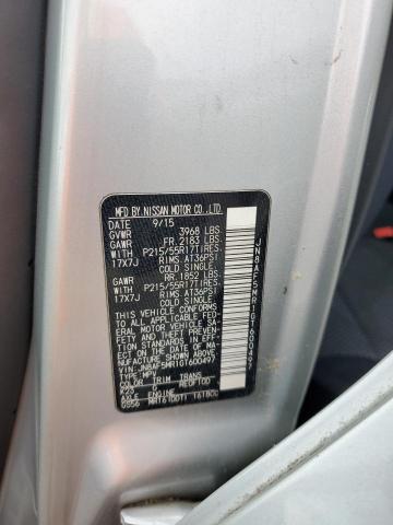 2016 NISSAN JUKE S - JN8AF5MR1GT600497