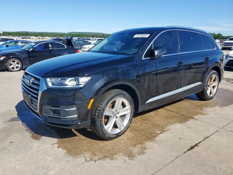 AUDI Q7 PREMIUM 2018 black  gas WA1LAAF72JD025328 photo #1