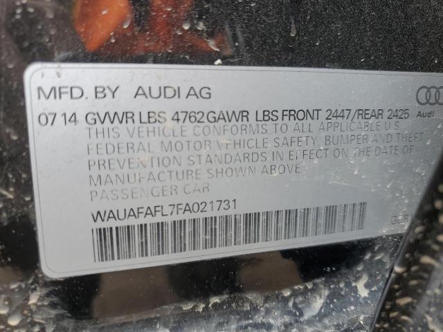 wauafafl7fa021731 - 2015 Audi a4 premium - #58870955