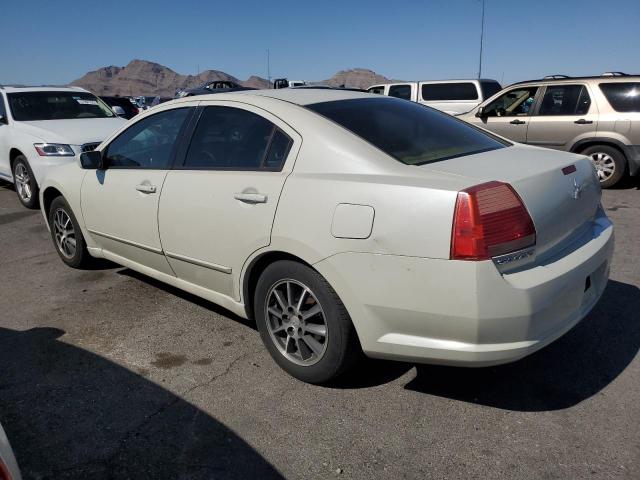 MITSUBISHI GALANT ES 2004 white  gas 4A3AB46FX4E083864 photo #3