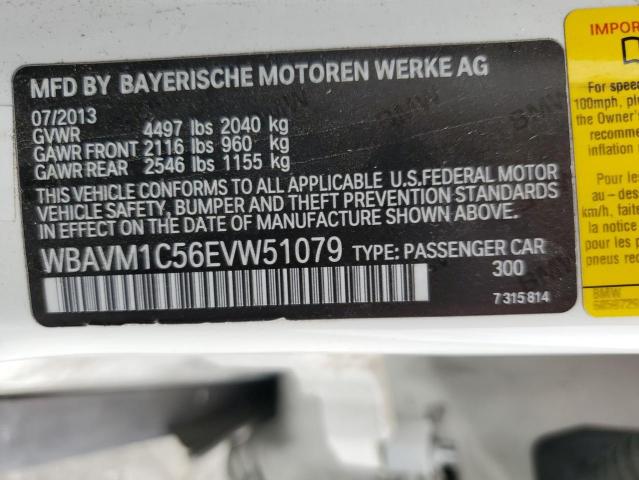 2014 BMW X1 SDRIVE2 - WBAVM1C56EVW51079