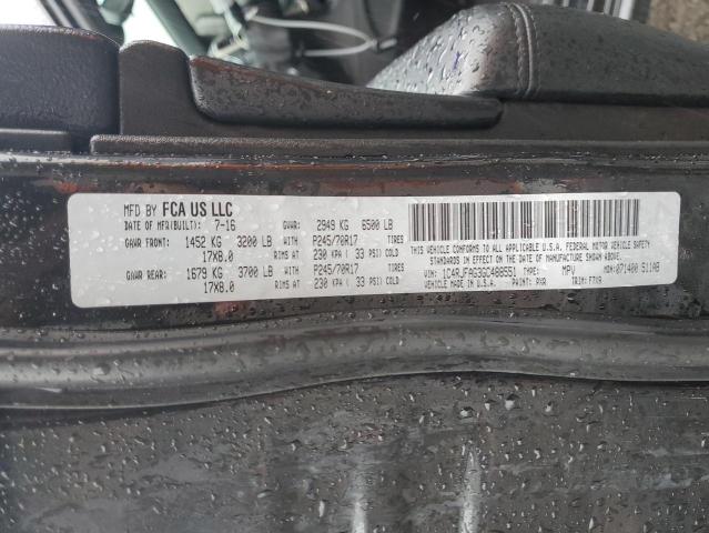 2016 JEEP GRAND CHER - 1C4RJFAG3GC488551