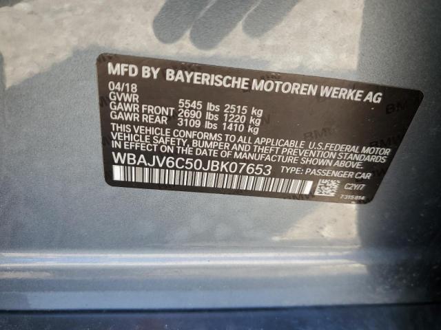 2018 BMW 640 XIGT WBAJV6C50JBK07653